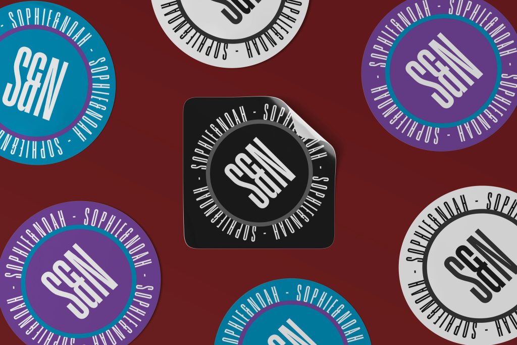 SundN Sticker MockUp